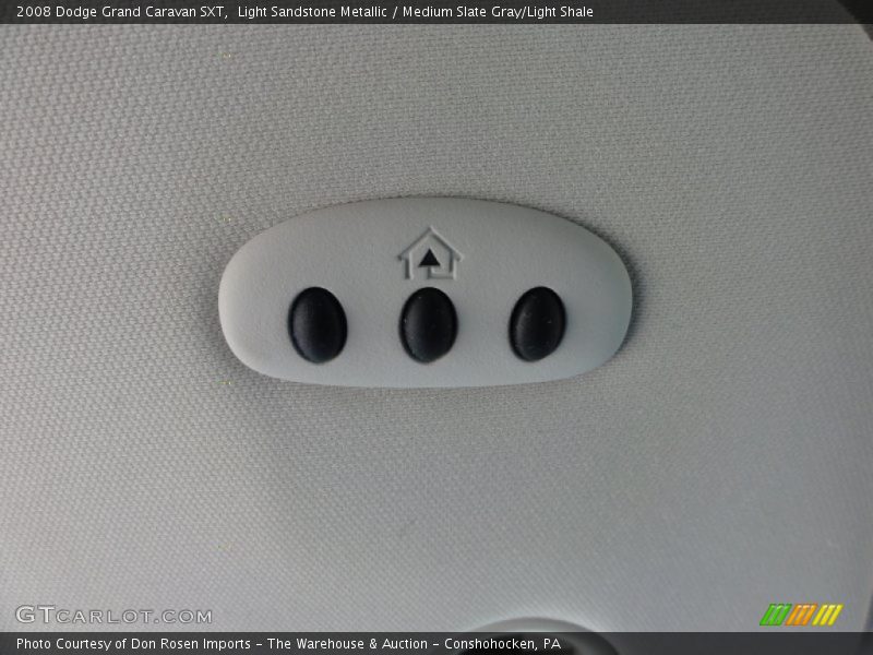 Light Sandstone Metallic / Medium Slate Gray/Light Shale 2008 Dodge Grand Caravan SXT