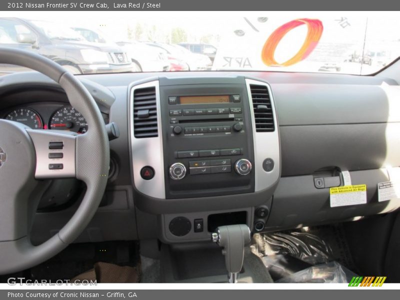 Lava Red / Steel 2012 Nissan Frontier SV Crew Cab