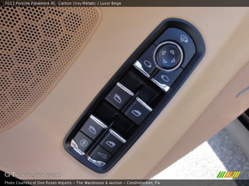 Carbon Grey Metallic / Luxor Beige 2011 Porsche Panamera 4S