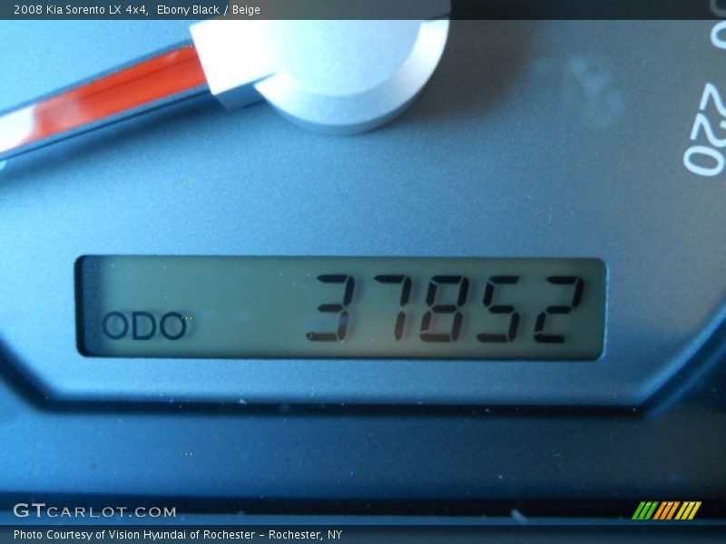 Ebony Black / Beige 2008 Kia Sorento LX 4x4