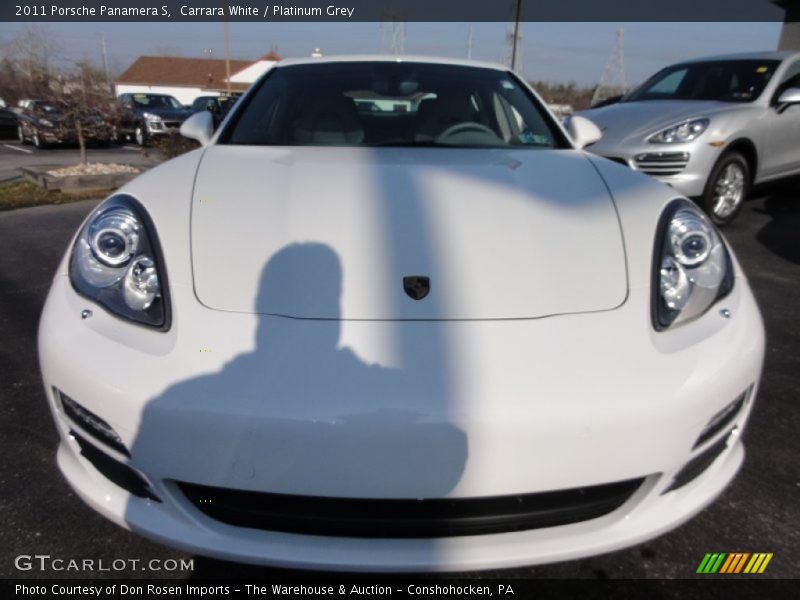 Carrara White / Platinum Grey 2011 Porsche Panamera S