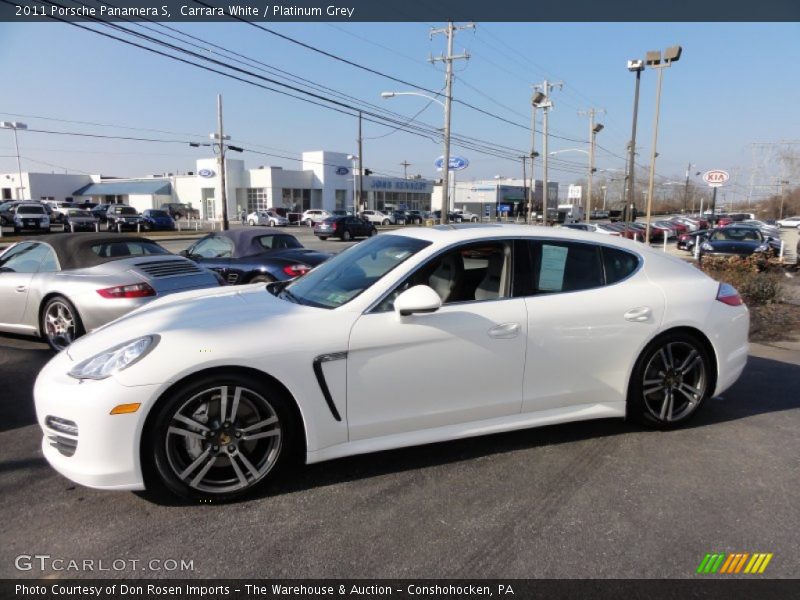  2011 Panamera S Carrara White