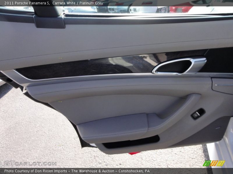 Carrara White / Platinum Grey 2011 Porsche Panamera S