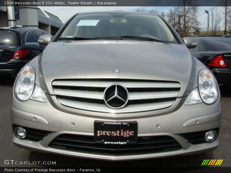 Pewter Metallic / Macadamia 2008 Mercedes-Benz R 350 4Matic