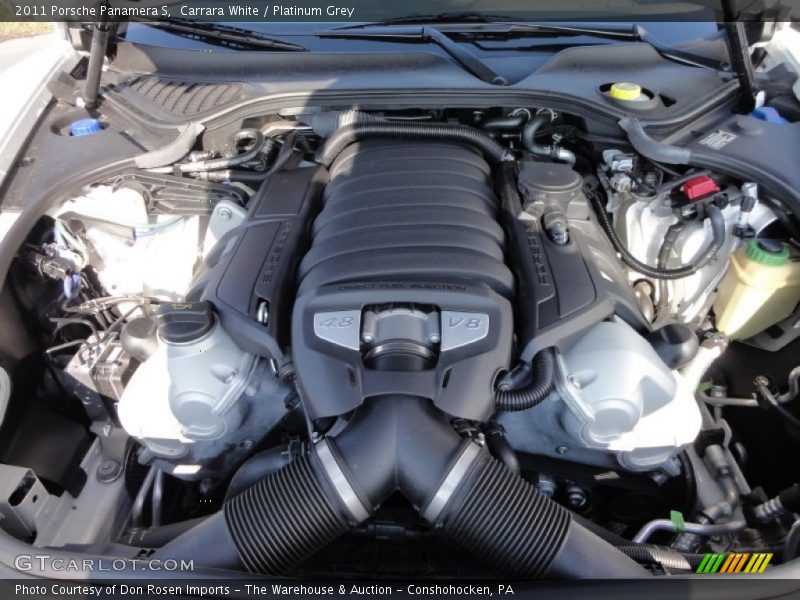  2011 Panamera S Engine - 4.8 Liter DFI DOHC 32-Valve VarioCam Plus V8