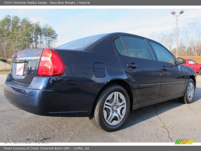 Navy Blue Metallic / Neutral 2004 Chevrolet Malibu Sedan