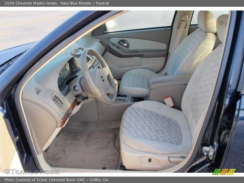 Front Seat of 2004 Malibu Sedan