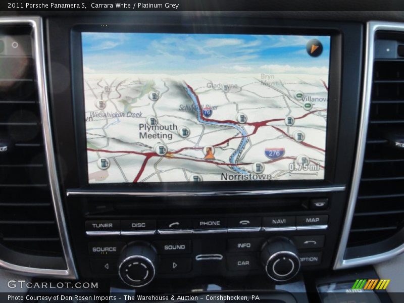 Navigation of 2011 Panamera S