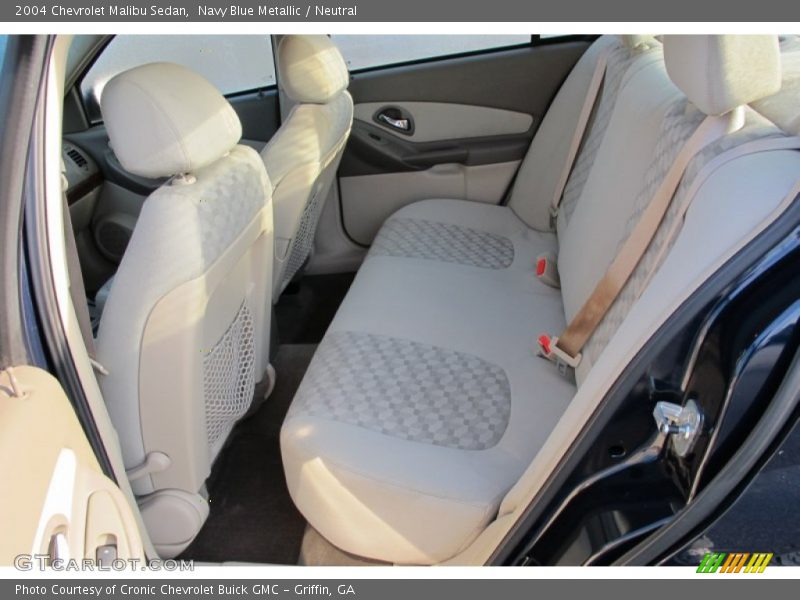 Navy Blue Metallic / Neutral 2004 Chevrolet Malibu Sedan