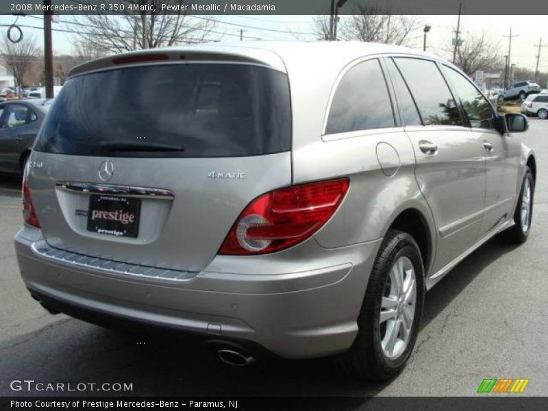 Pewter Metallic / Macadamia 2008 Mercedes-Benz R 350 4Matic