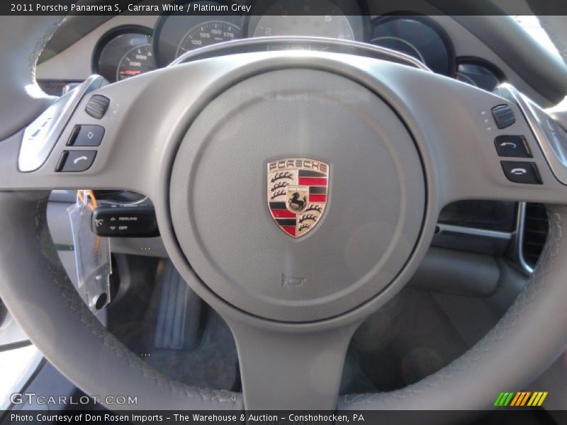 Controls of 2011 Panamera S