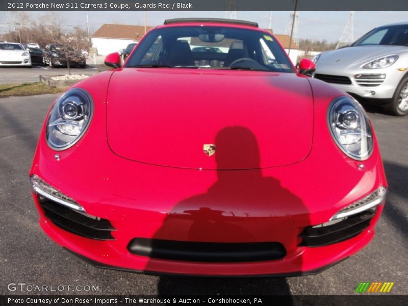 Guards Red / Black 2012 Porsche New 911 Carrera S Coupe