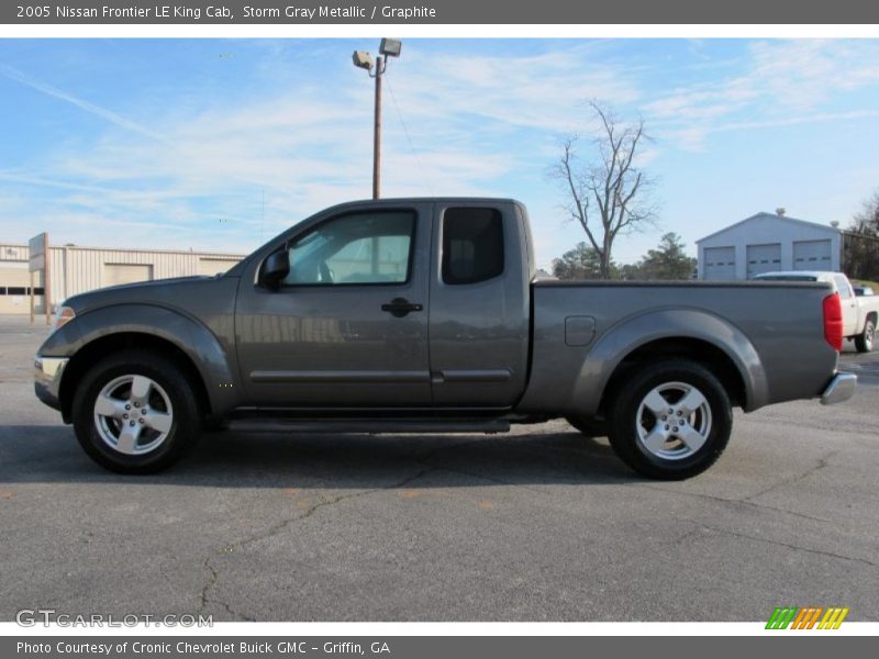 Storm Gray Metallic / Graphite 2005 Nissan Frontier LE King Cab