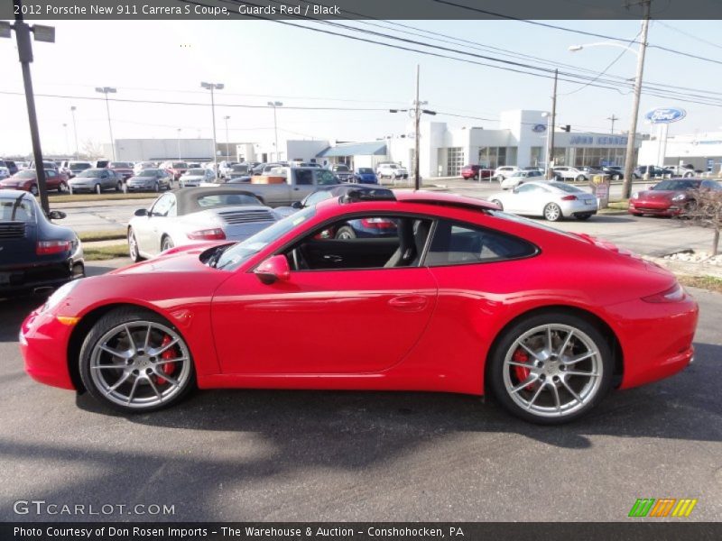  2012 New 911 Carrera S Coupe Guards Red