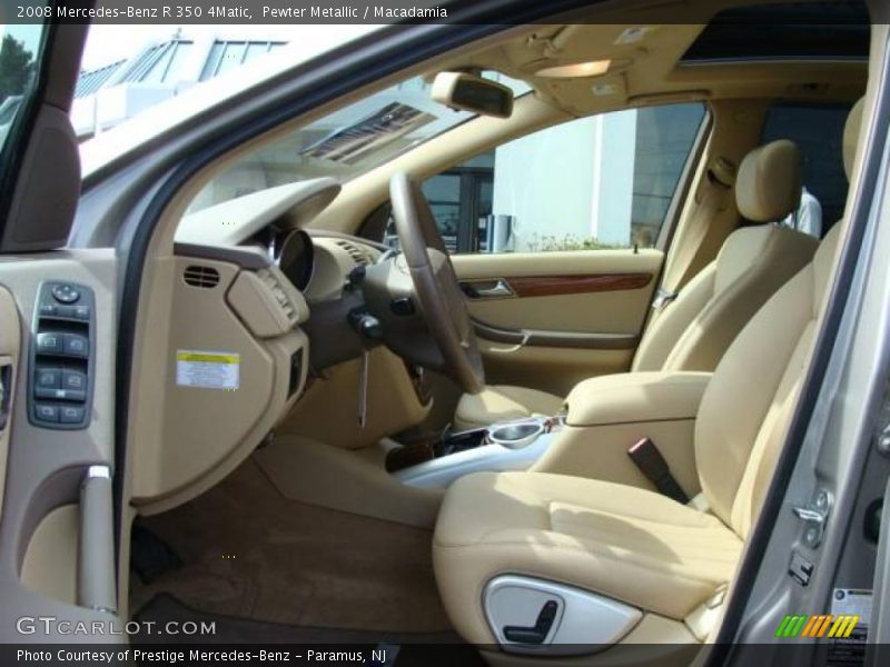 Pewter Metallic / Macadamia 2008 Mercedes-Benz R 350 4Matic