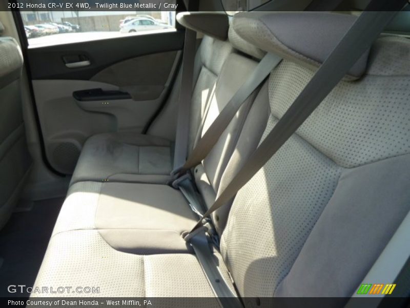 Twilight Blue Metallic / Gray 2012 Honda CR-V EX 4WD