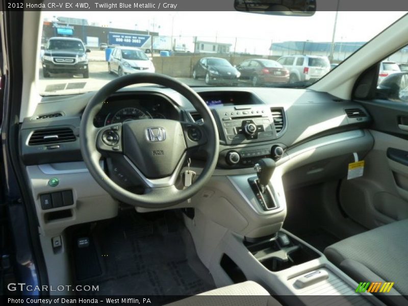 Dashboard of 2012 CR-V EX 4WD