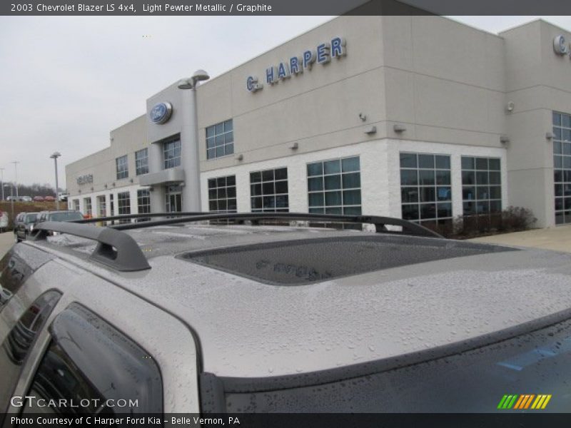 Light Pewter Metallic / Graphite 2003 Chevrolet Blazer LS 4x4