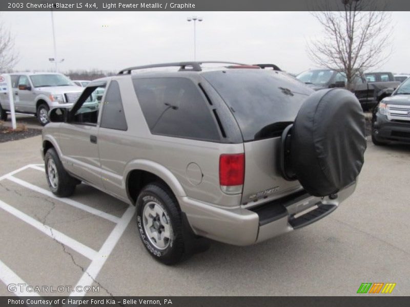 Light Pewter Metallic / Graphite 2003 Chevrolet Blazer LS 4x4