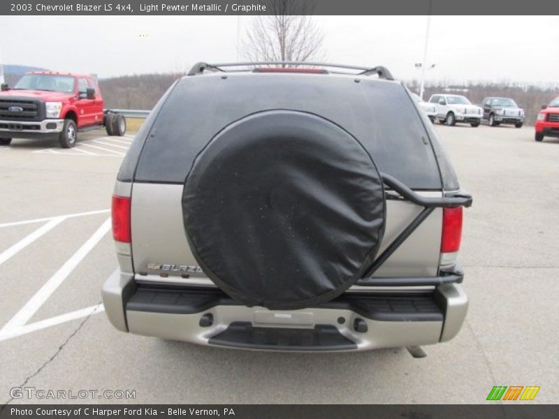Light Pewter Metallic / Graphite 2003 Chevrolet Blazer LS 4x4