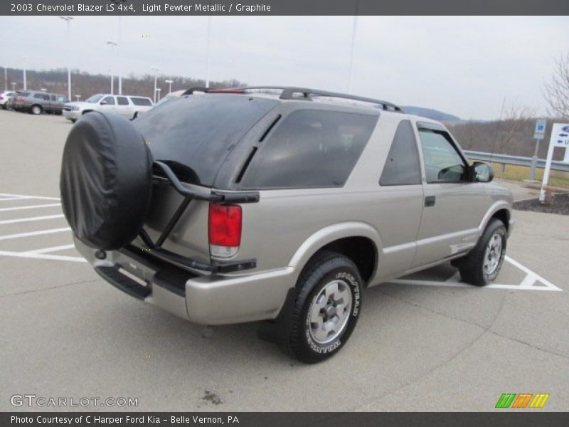 Light Pewter Metallic / Graphite 2003 Chevrolet Blazer LS 4x4