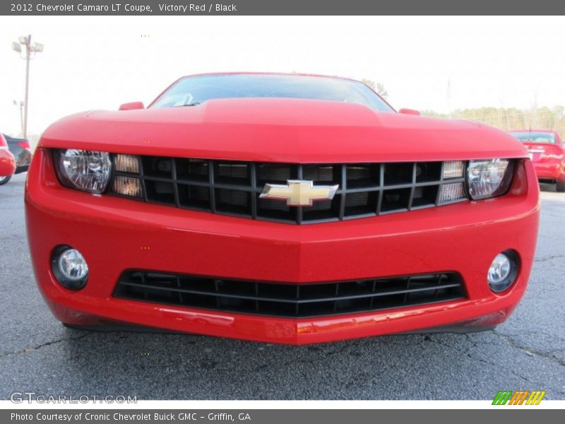 Victory Red / Black 2012 Chevrolet Camaro LT Coupe