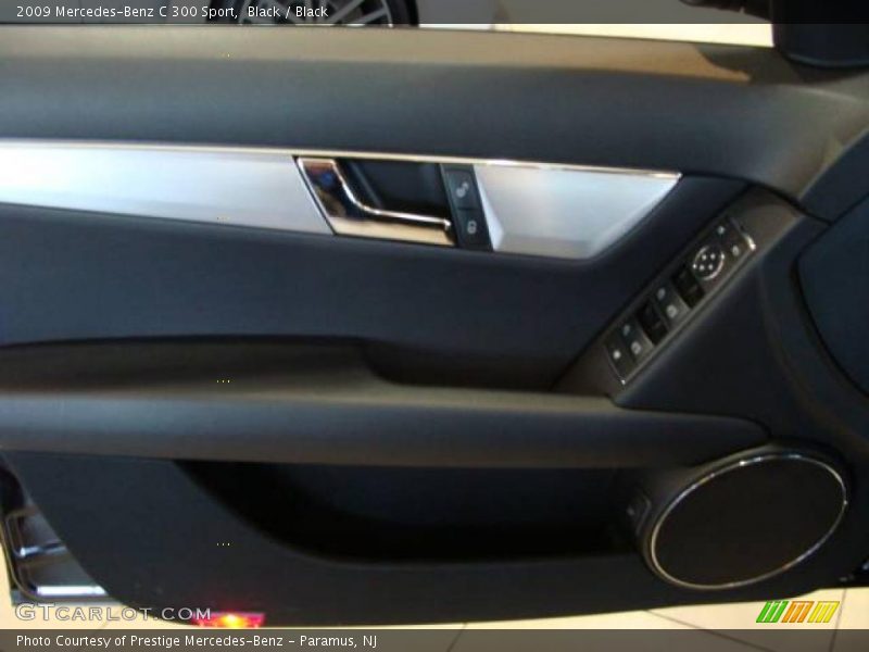 Black / Black 2009 Mercedes-Benz C 300 Sport