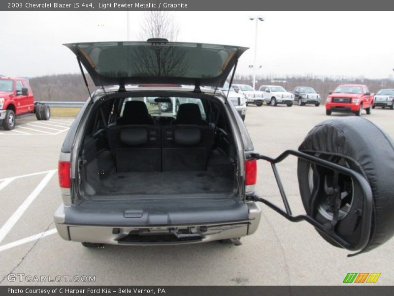 Light Pewter Metallic / Graphite 2003 Chevrolet Blazer LS 4x4