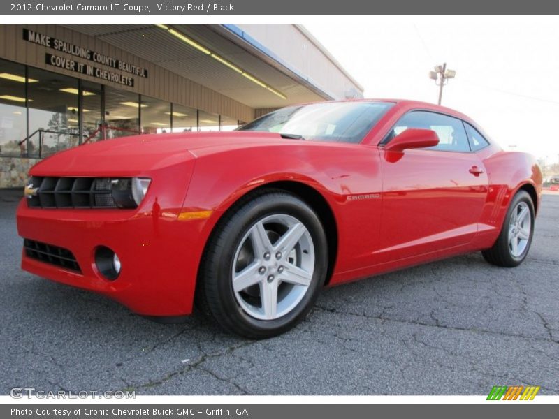 Victory Red / Black 2012 Chevrolet Camaro LT Coupe