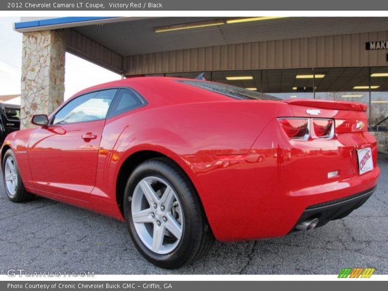 Victory Red / Black 2012 Chevrolet Camaro LT Coupe