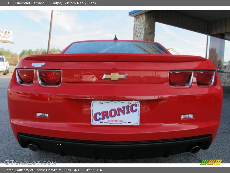 Victory Red / Black 2012 Chevrolet Camaro LT Coupe