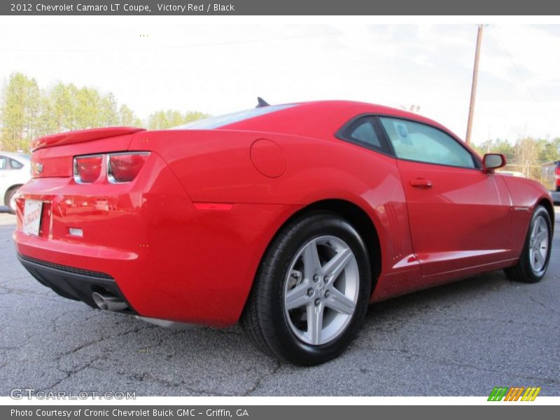 Victory Red / Black 2012 Chevrolet Camaro LT Coupe