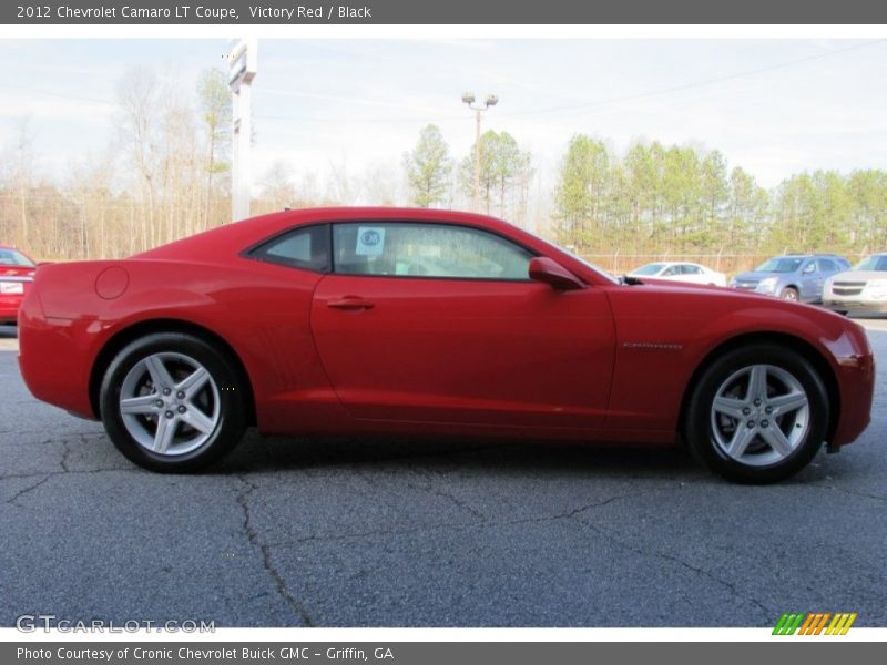 Victory Red / Black 2012 Chevrolet Camaro LT Coupe