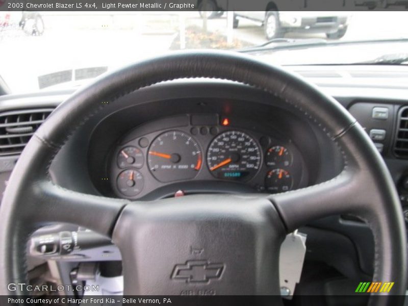 Light Pewter Metallic / Graphite 2003 Chevrolet Blazer LS 4x4