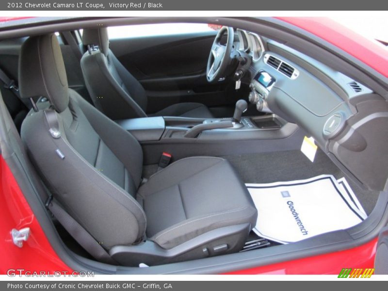 Victory Red / Black 2012 Chevrolet Camaro LT Coupe