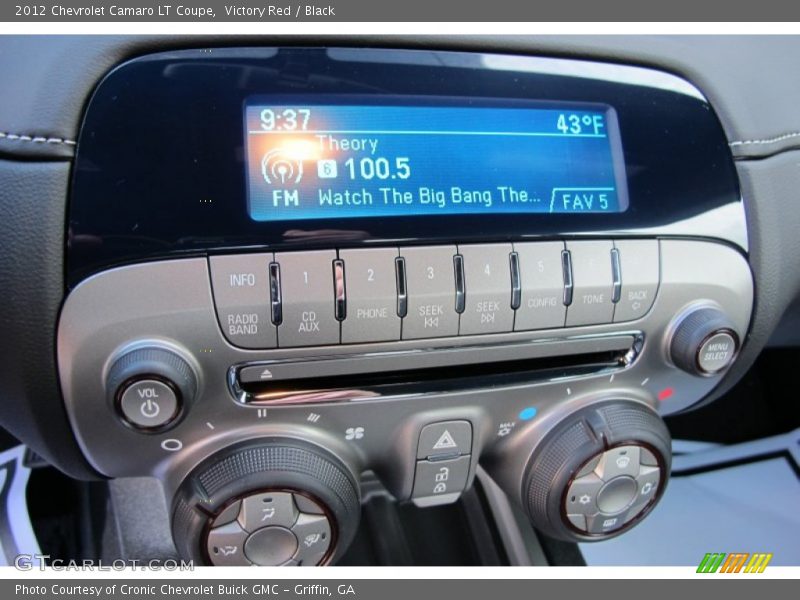 Victory Red / Black 2012 Chevrolet Camaro LT Coupe