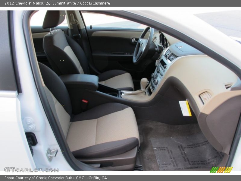 Summit White / Cocoa/Cashmere 2012 Chevrolet Malibu LS