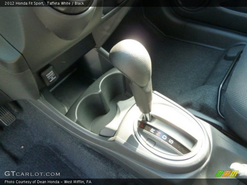 Taffeta White / Black 2012 Honda Fit Sport