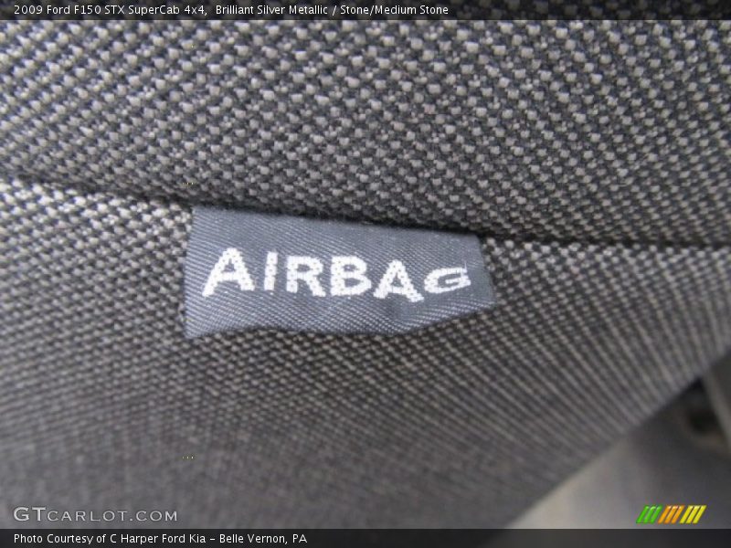 Brilliant Silver Metallic / Stone/Medium Stone 2009 Ford F150 STX SuperCab 4x4