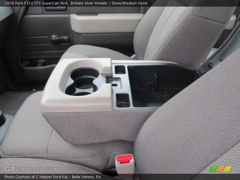 Brilliant Silver Metallic / Stone/Medium Stone 2009 Ford F150 STX SuperCab 4x4