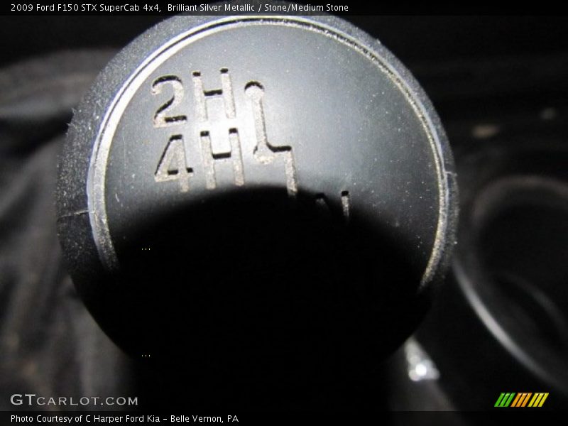 Brilliant Silver Metallic / Stone/Medium Stone 2009 Ford F150 STX SuperCab 4x4