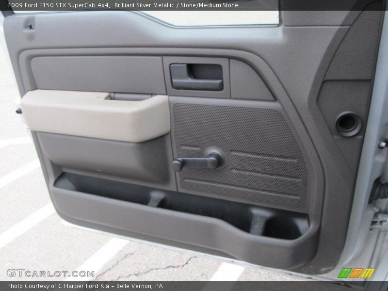 Brilliant Silver Metallic / Stone/Medium Stone 2009 Ford F150 STX SuperCab 4x4