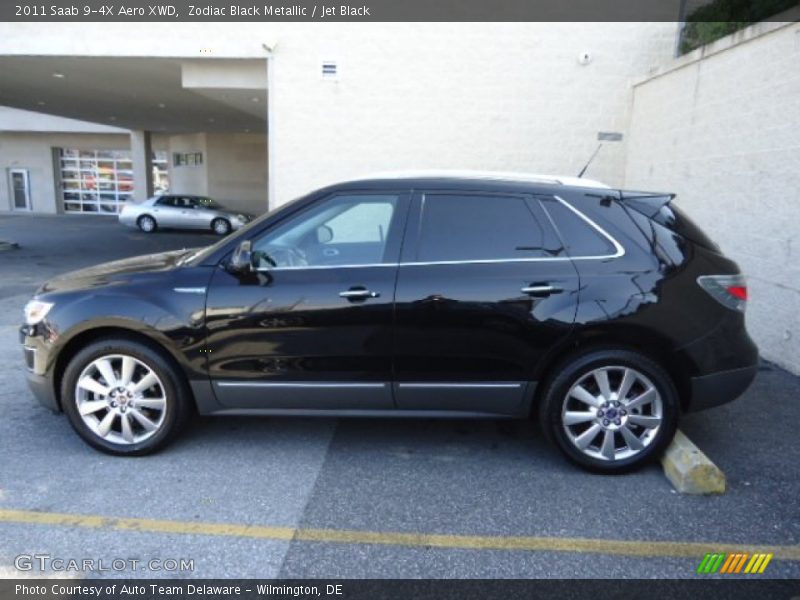 Zodiac Black Metallic / Jet Black 2011 Saab 9-4X Aero XWD