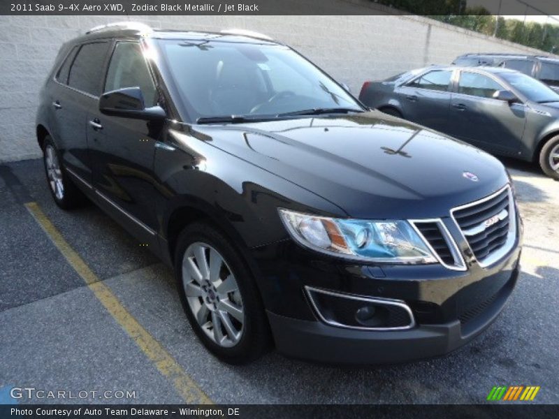 Zodiac Black Metallic / Jet Black 2011 Saab 9-4X Aero XWD