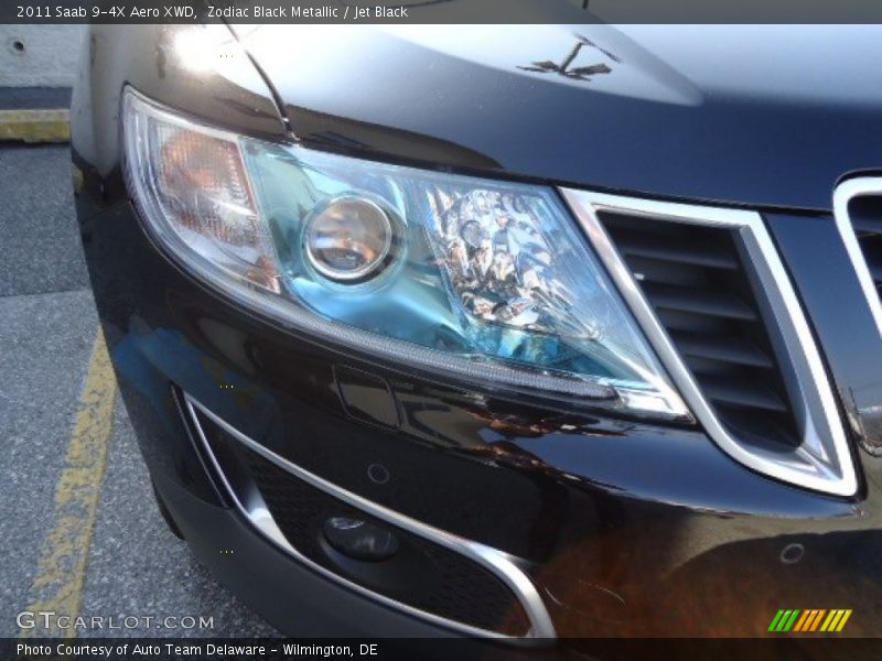 Zodiac Black Metallic / Jet Black 2011 Saab 9-4X Aero XWD