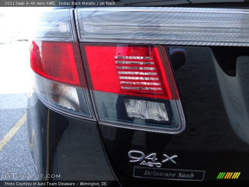 Zodiac Black Metallic / Jet Black 2011 Saab 9-4X Aero XWD