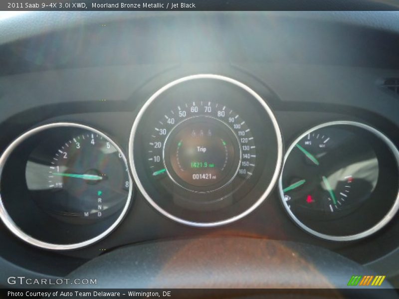 Moorland Bronze Metallic / Jet Black 2011 Saab 9-4X 3.0i XWD