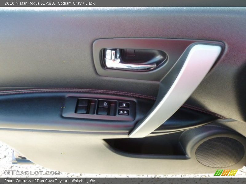 Gotham Gray / Black 2010 Nissan Rogue SL AWD