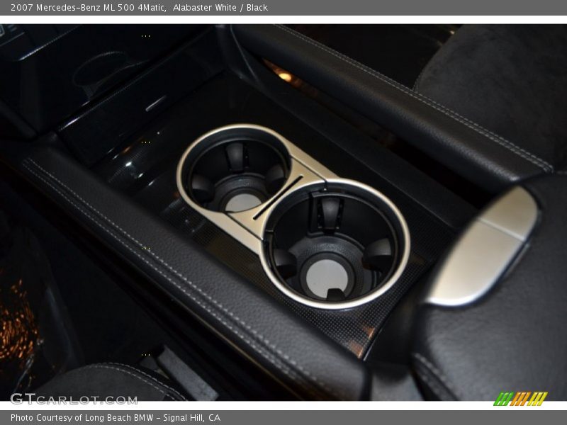 Alabaster White / Black 2007 Mercedes-Benz ML 500 4Matic