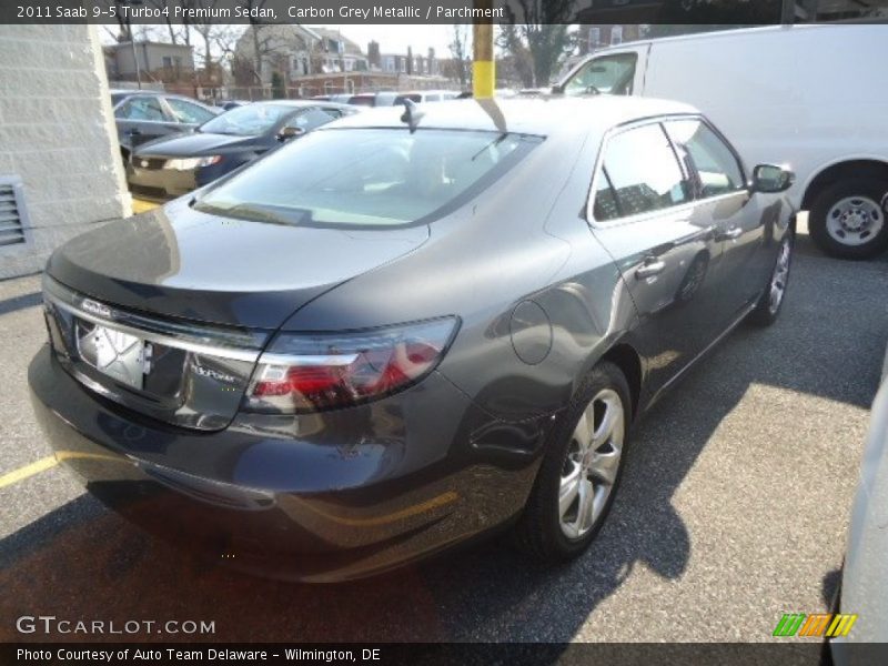 Carbon Grey Metallic / Parchment 2011 Saab 9-5 Turbo4 Premium Sedan